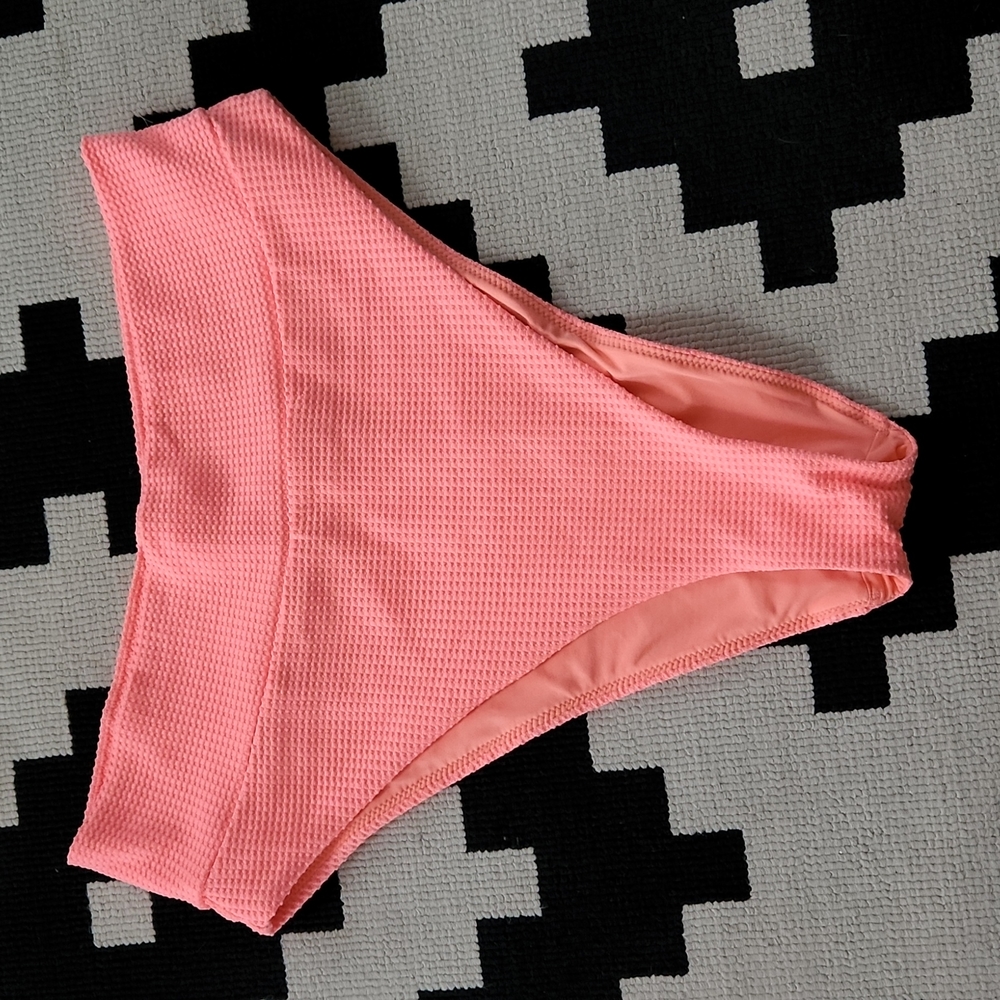 Aerie waffle high waisted bikini bottoms